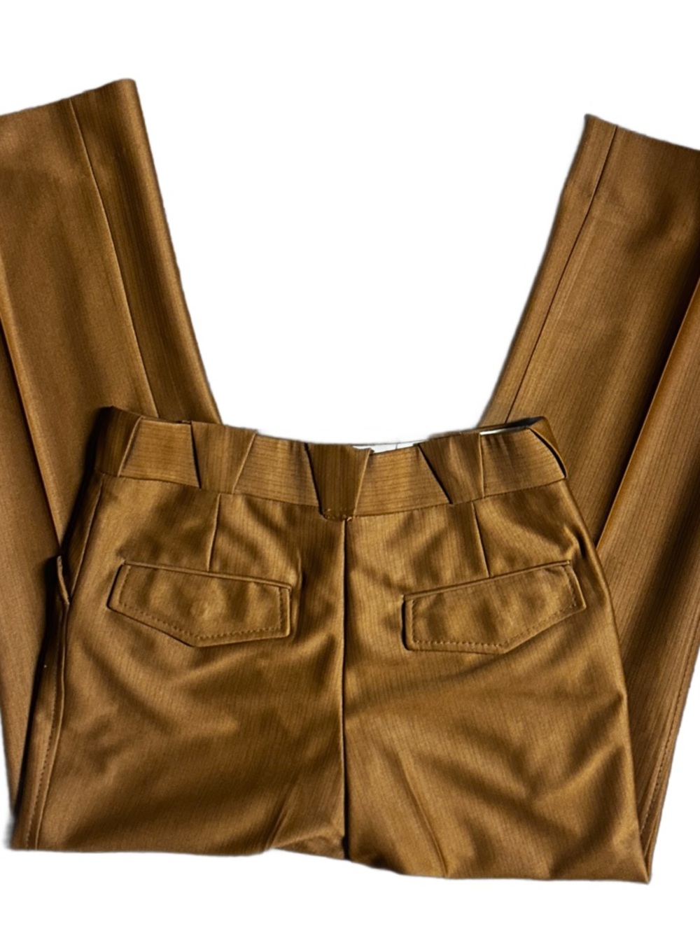 Morgan Western Wear ~ Vintage ~ Men’s 30/30 ~ Copper Brown ~ Satin Bootcut Pants